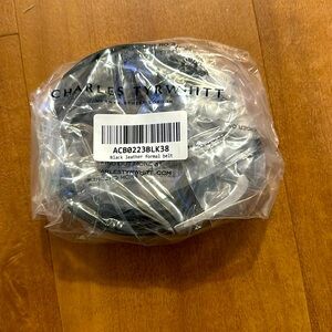 Charles Trywhitt Brand New Men’s Formal Belt in Black, 38”